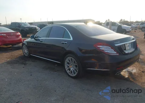 2015 Mercedes-Benz S 550 4Matic from USA, damaged, VIN WDDUG8FB1FA121259